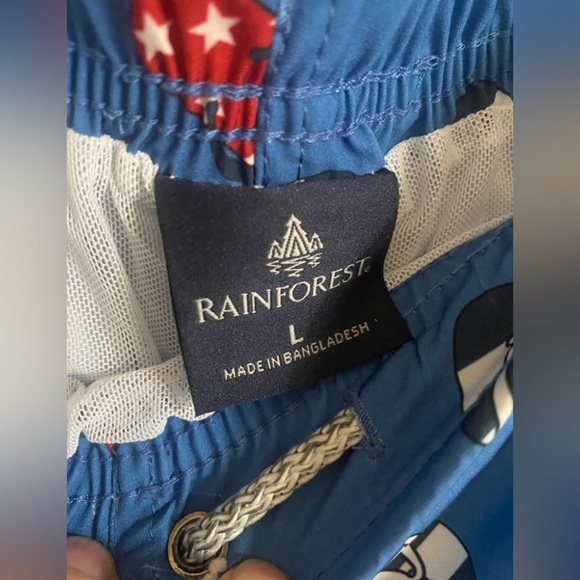 Rainforest Flip Flop Swim Trunk Shorts - Picture 2 of 6